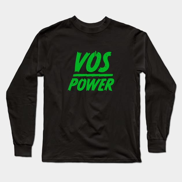 VOS Power Frankenstien Logo Long Sleeve T-Shirt by VOSPower